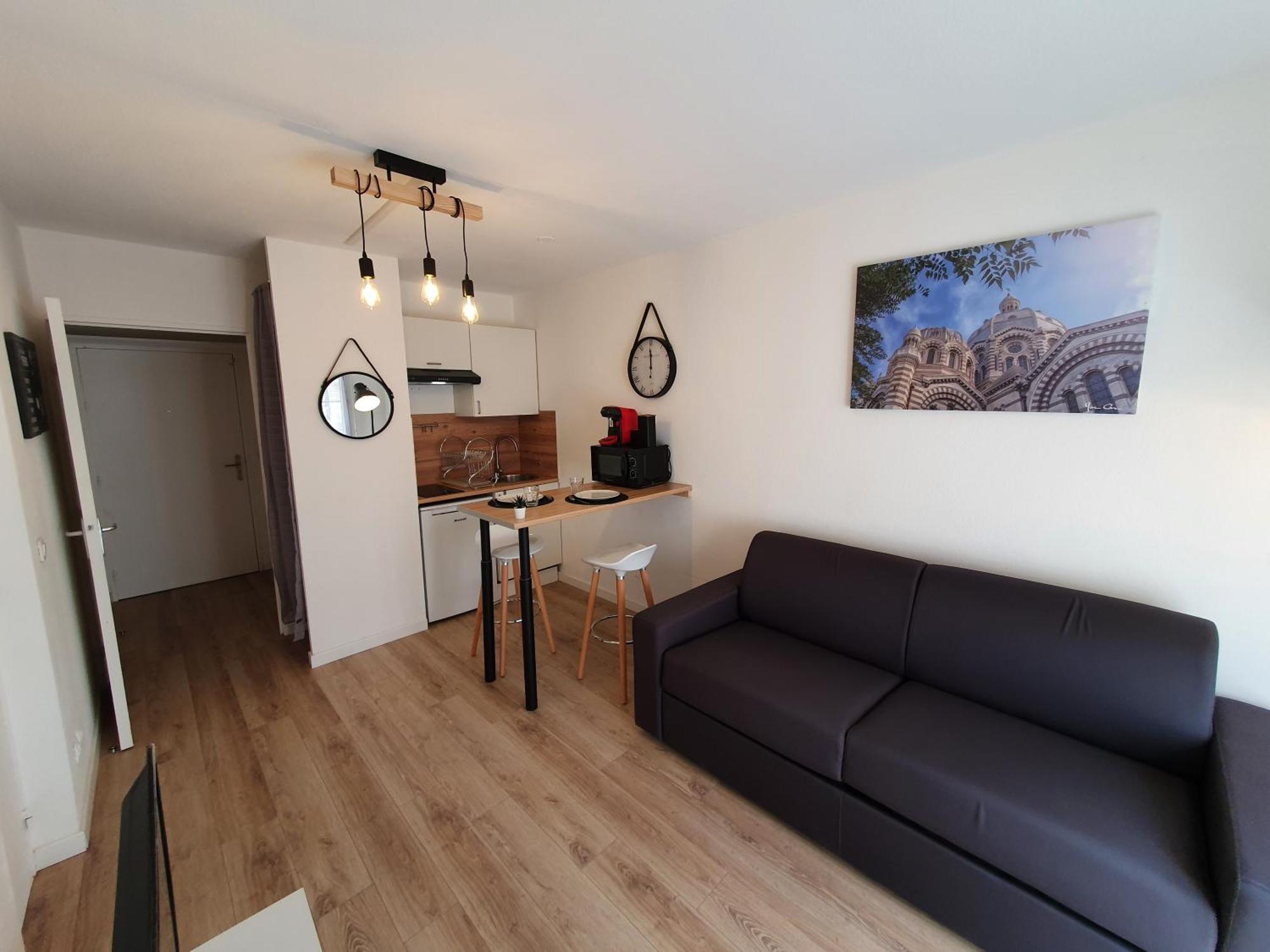 Appartement Tout Equipe A 6Min De La Gare St Charles Marseilles Buitenkant foto